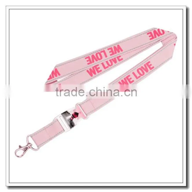 Satin neck id card holder lanyard for isolation gown