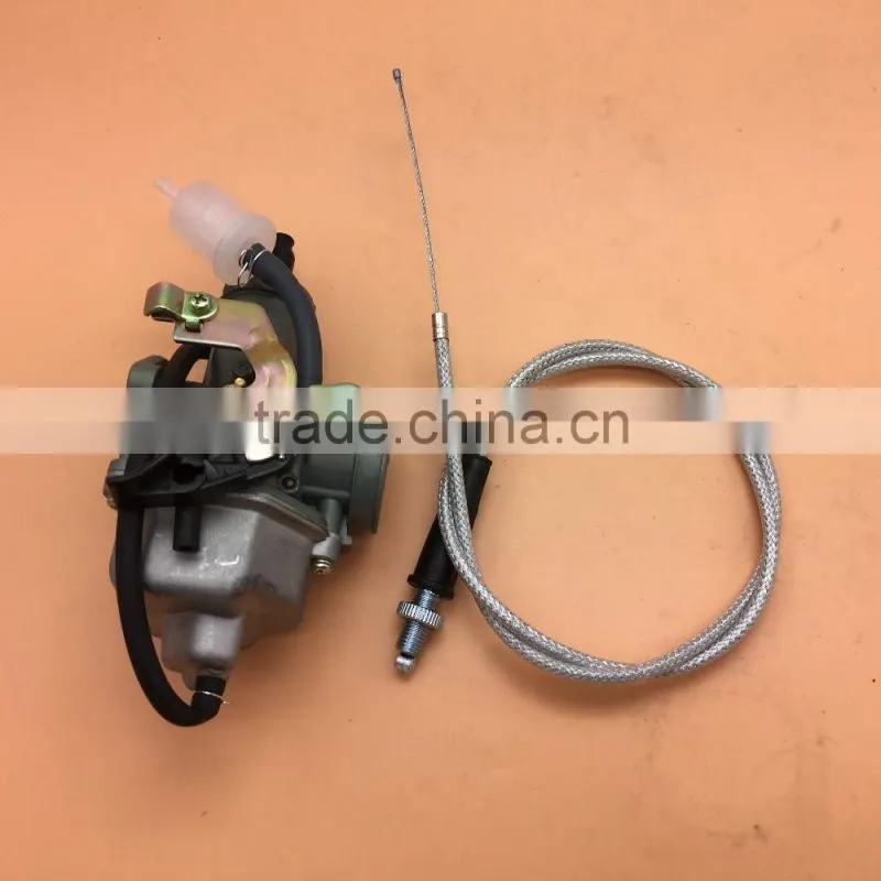 Carburetor W/ Throttle Cable for Carburetor For Recon TRX 250 TRX250 TRX250EX 1997-2005 Motorcycle Dirt Bike Carb