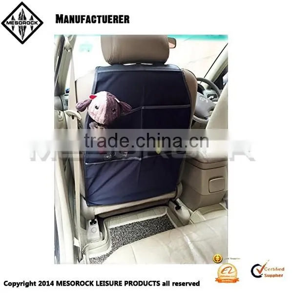 Car Rear Seat Cover Backseat Organizer Seat Car Kick Mat