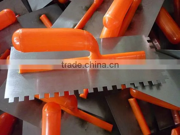 plastic handle plastering trowels