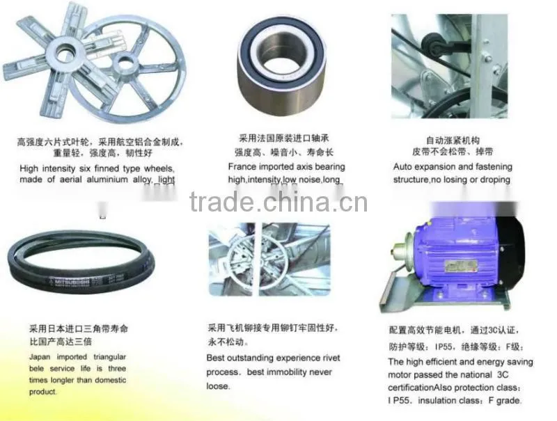 DLF poultry swung drop hammer fan