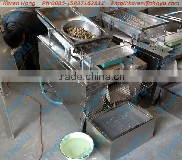 Thoyu Brand guail egg sheller machine in alibaba