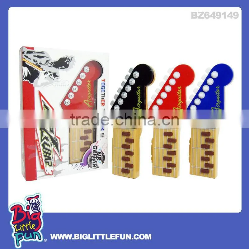 Mini air guitar toy with flash light