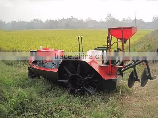 Boat Tractor for Paddy Field Tillage