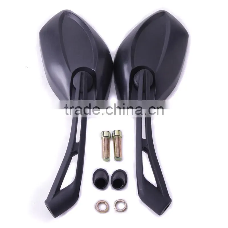 2X UNIVERSAL 10MM SPORTS MIRRORS For KAWASAKI Z750R W800 VERSYS 650 KLE650
