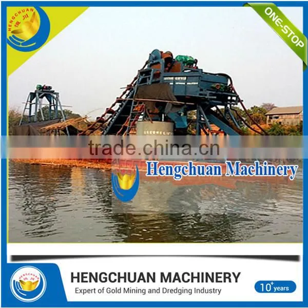gold dredger & dredging equipment