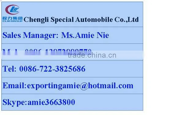 Euro3 Euro4 4x2 dongfeng 5 tons diesel van