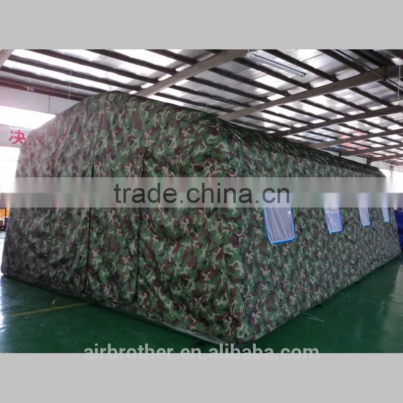 Inflatable military camping tent/camouflage tent