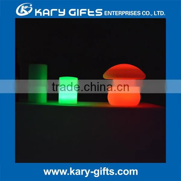 Battery operated glowing table lamps LED bedroom night light lamp