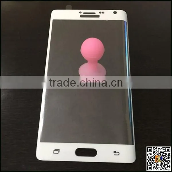 OEM retail package Arc Edge Tempered Glass Screen Protective Film For Samsung Note 4/Note Edge
