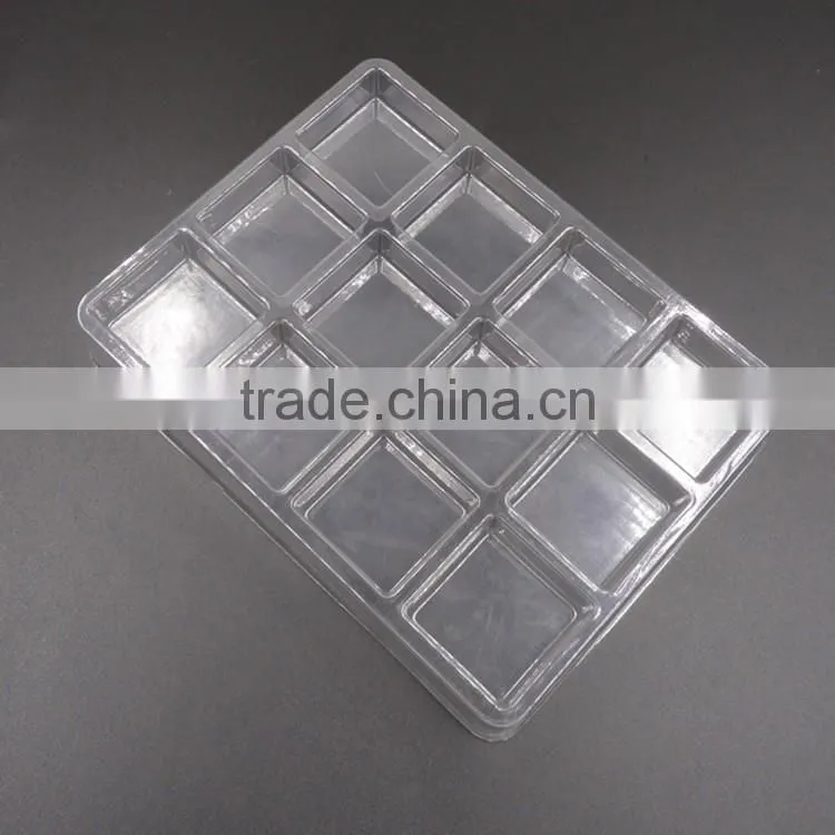 Environment food grade PET blister tray for chocolate candy