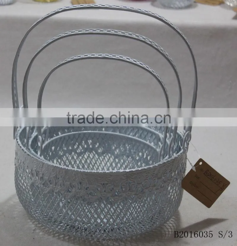 Chrome basket
