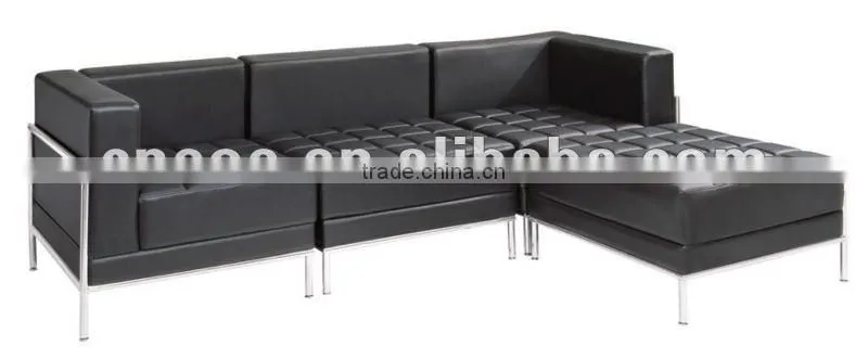 Living room PU big square stool ST8162