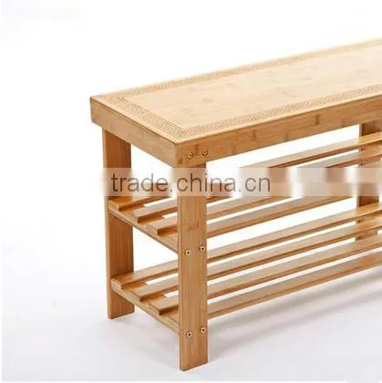 Best selling eco-friendly homemade wooden shoe racks