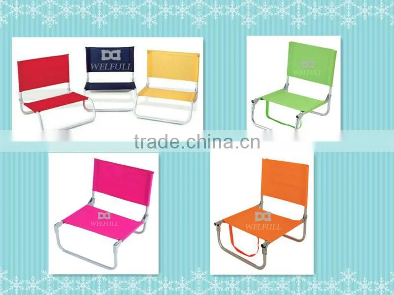 Small size and low legs folding beach chair