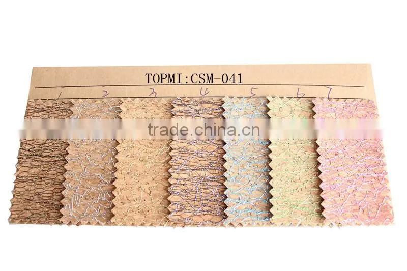 2015 new type high quality cork shoes material