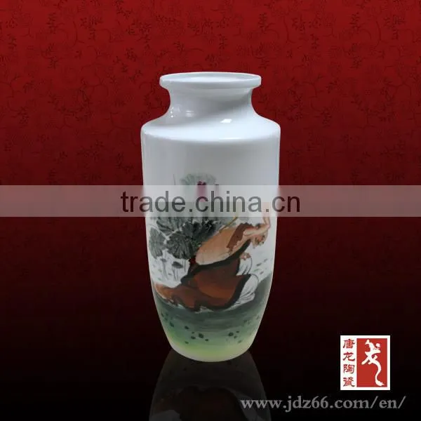 Special design excellent quality glaze ceramic basket for art collection