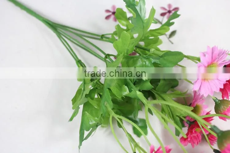 Lovely artificial chrysanthemum decorative chrysanthemum landscaping flowers for wholesale