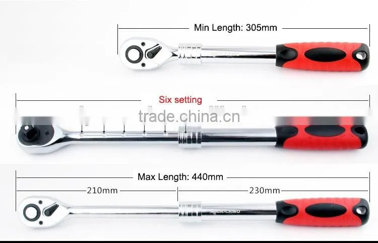 High Quality Universal Hand Tool Manual Socket Ratchet Wrench