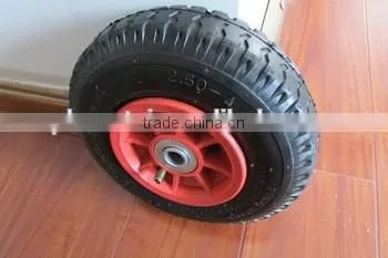 2.50-4 wholesale pneumatic trolley wheel