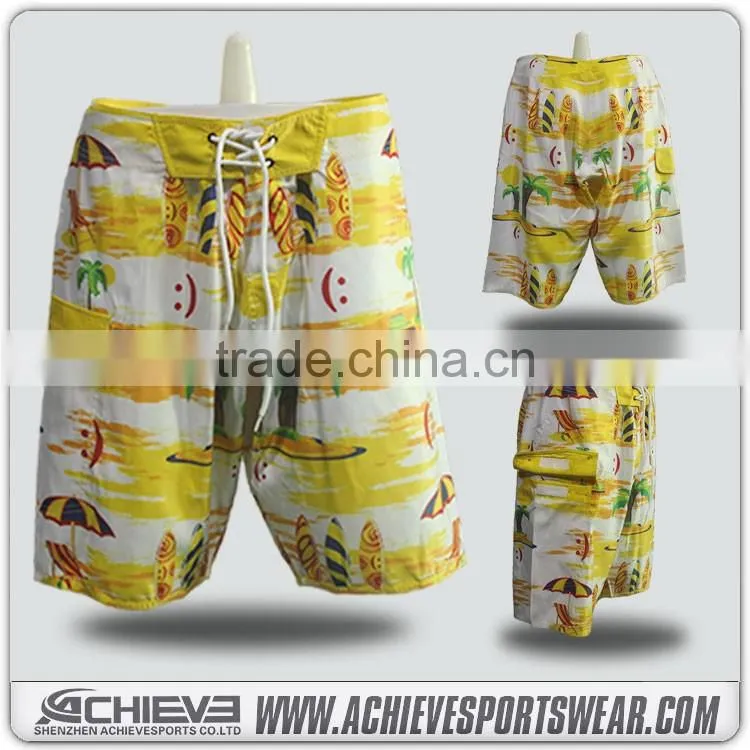 80% Polyester 20% Elastane boardshorts /men beach shorts