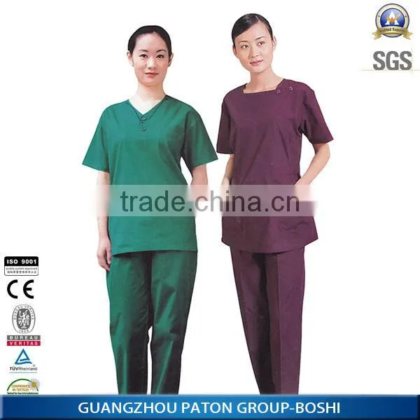 hot selled 100% doctor surgical operation uniform