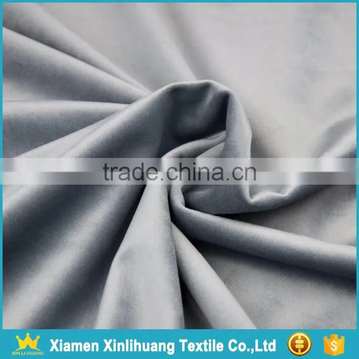 High Quality Knitted Warp 100% Polyester Velvet Fabric for Clothing