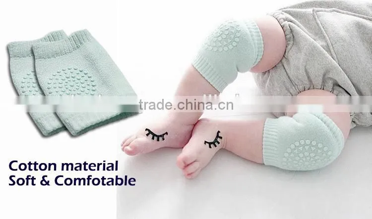 Free sample anti-slip toddlers kneecap cotton leg warmer