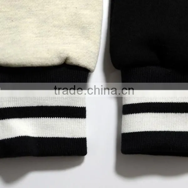 Wholesale blank baseball slim fit jacket for young man