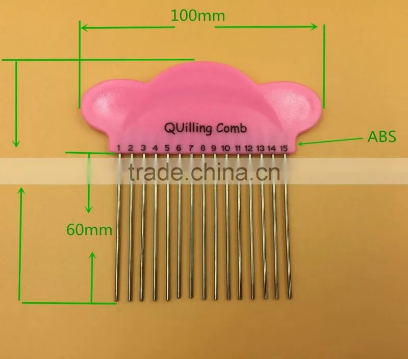 2016 New DIY craft Quilling tools comb paperboard