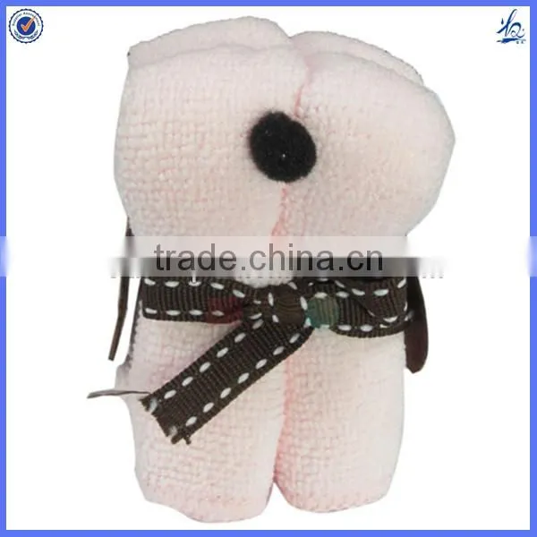 promotional dog gift towel/dog towel cake
