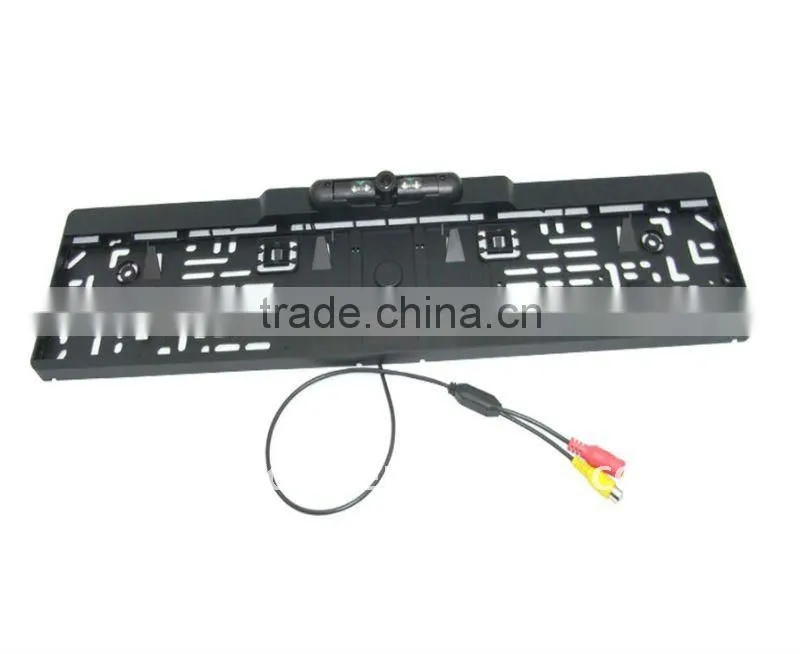 License plate night vision car camera with LED hights-CAM-120