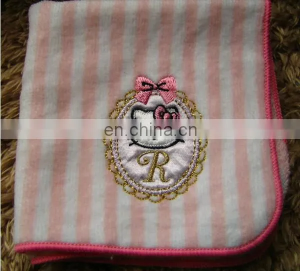 Lovely terry cotton children hand towel/children hankerchief