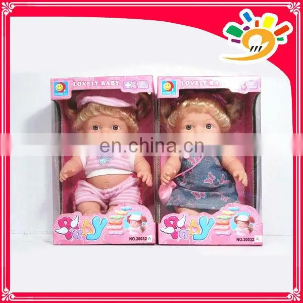 12" Girl doll,lovely baby doll with smell
