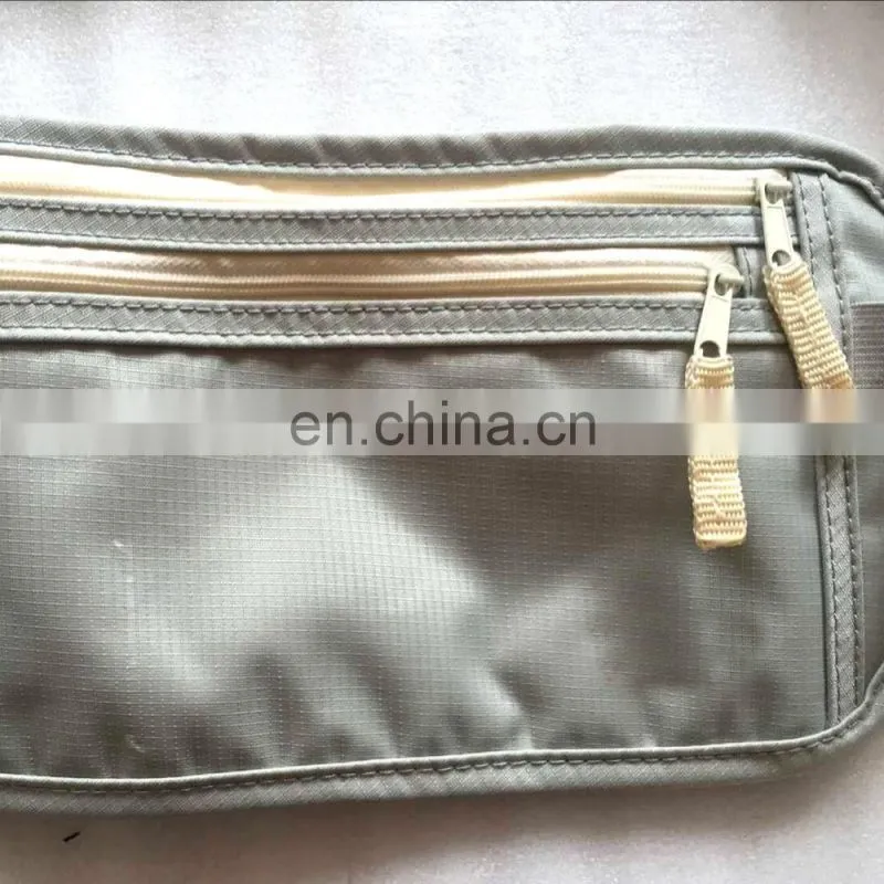 Lady Fashion Hidden Rfid Money Belt Organizer