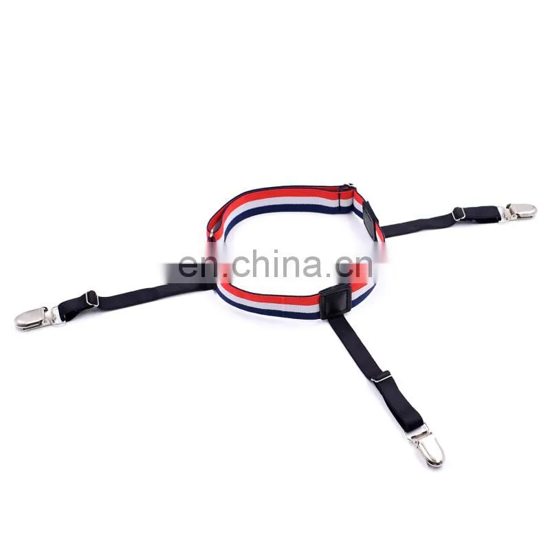 Newline style mens fashion adjustable shirt stays shirt garters
