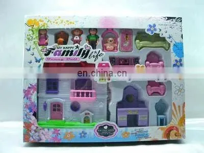 hot sale new 3d model luxury prefab villa furniture toy house toy