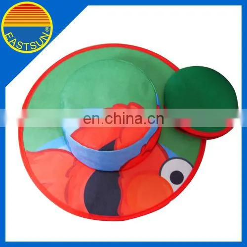 Fashion Custom foldable sunhat, cheap folding hat