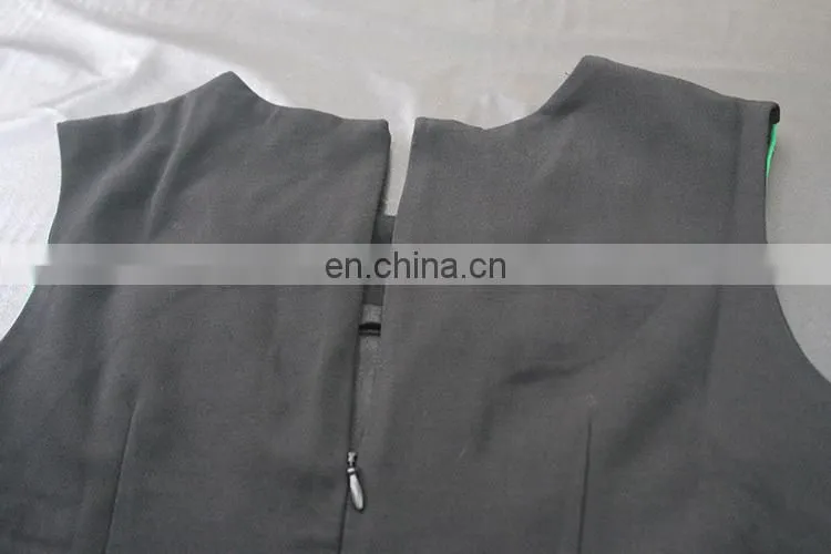 Knitting show thin color matching the dress contrast color Pencil skirt
