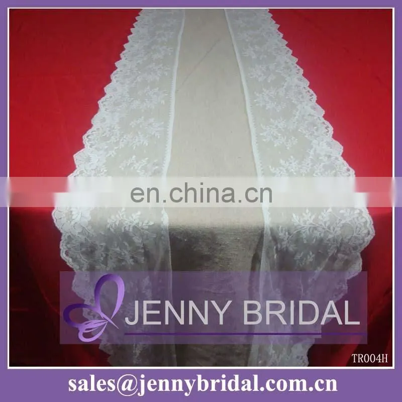 TR016A Jenny bridal hot sale burlap table runner