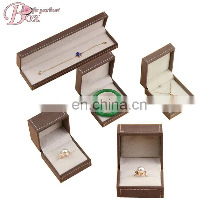 Set of Five Top-grade Brown Jewelry Box