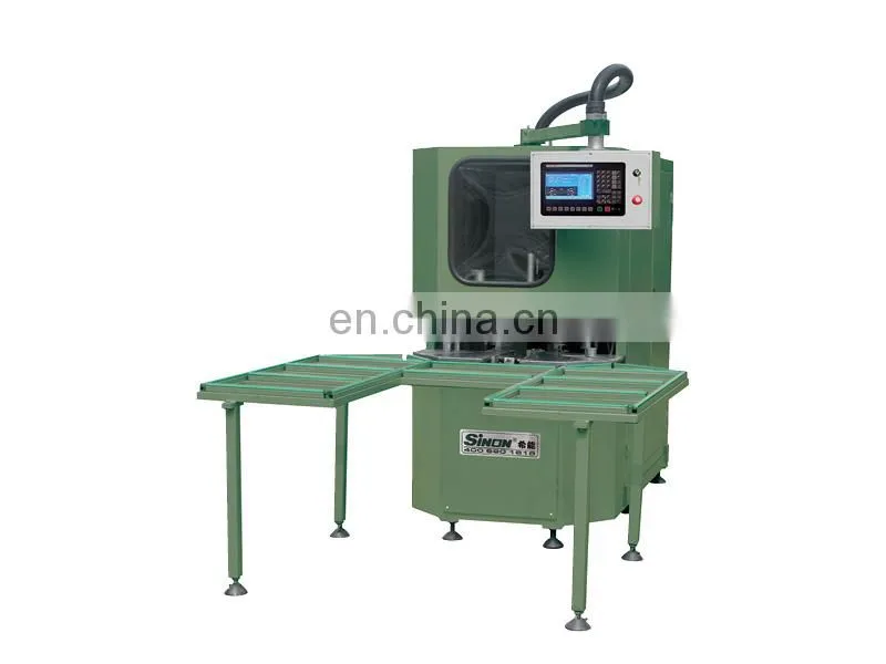 5 Tools CNC Automatic Polyvinyl Door Window Corner Cleaning Machine