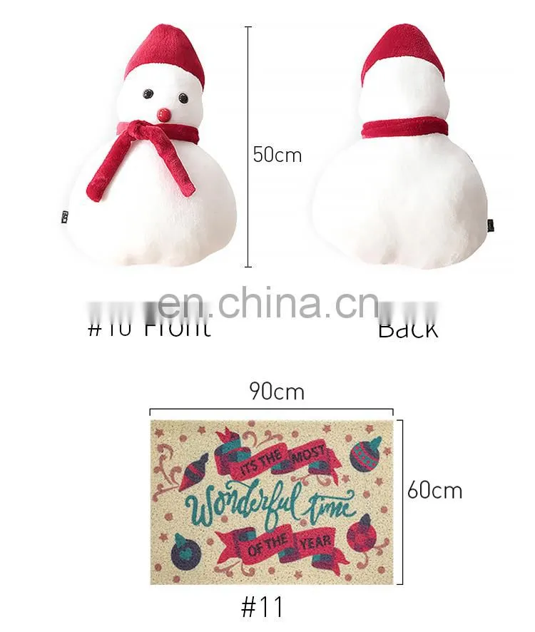 Home Decor Santa Claus Collection Christmas Decoration Supplies