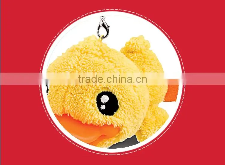 Novelty mobile accessory with duck shape cellphone mobile accessory