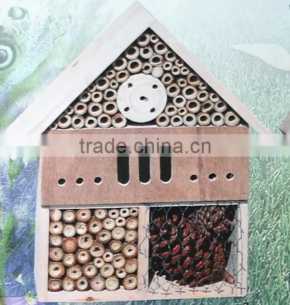 Eco-friendly water-resistant insect hotel