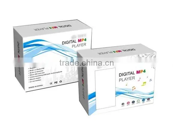 Recyclable material underwear paper packaging box design