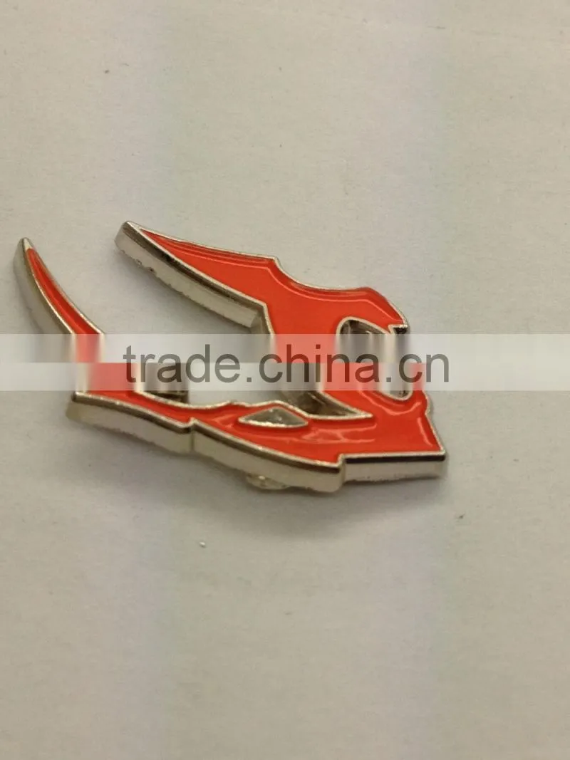 custom logo soft enamel lapel pins/custom badges