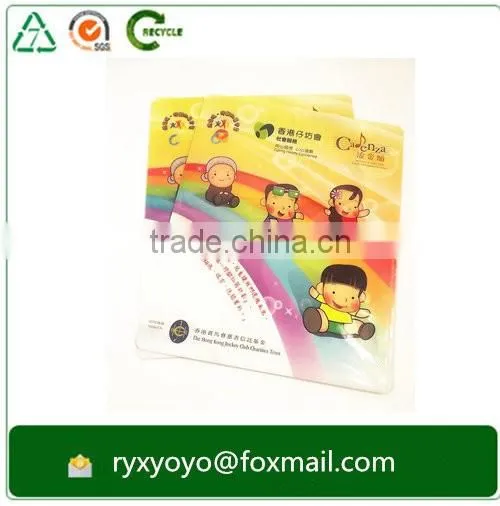 2016 high quality a4 pp hard plastic multi-pocket file folder