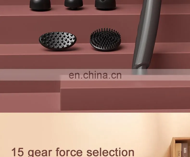 L11C High quality multifunction wireless charing massage hammer rechargeable massage stick