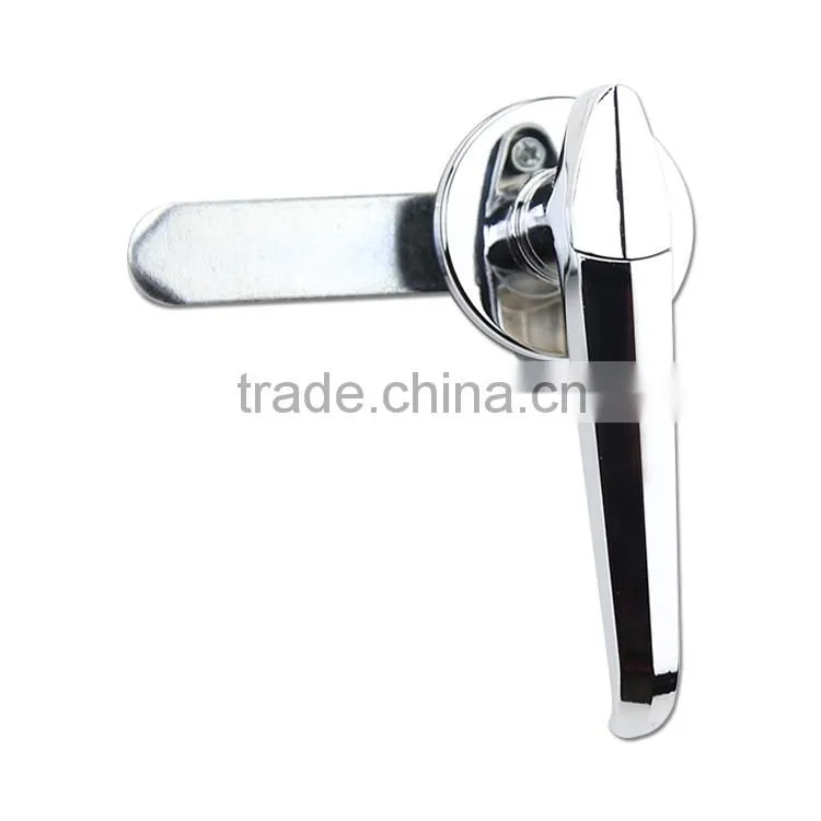 CE RoHS 2015 FEILEI MS306-2 electrica factory zinc alloy waterproof / dustproof cabinet/gate L handle lock with cover